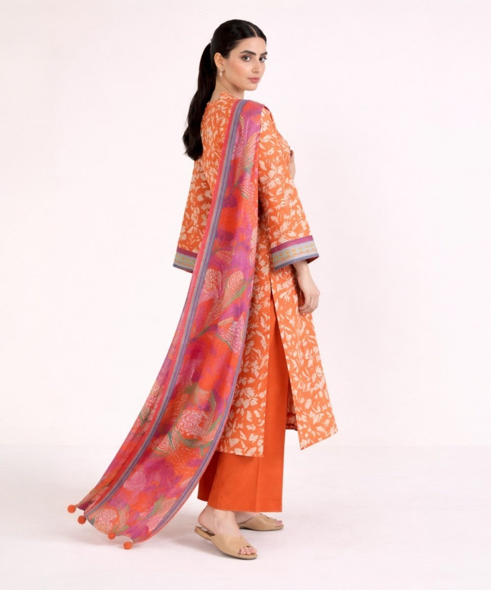 SAPPHIRE 3 PIECE UNSTITCHED PRINTED LAWN SUIT