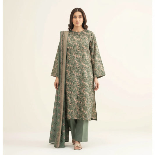 SAPPHIRE 3 PIECE LAWN SUIT FOR SUMMER