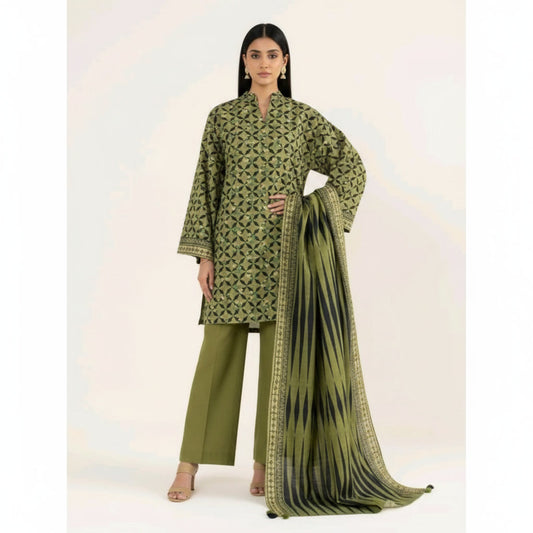 SAPPHIRE 3 PIECE PRINTED LAWN SUIT