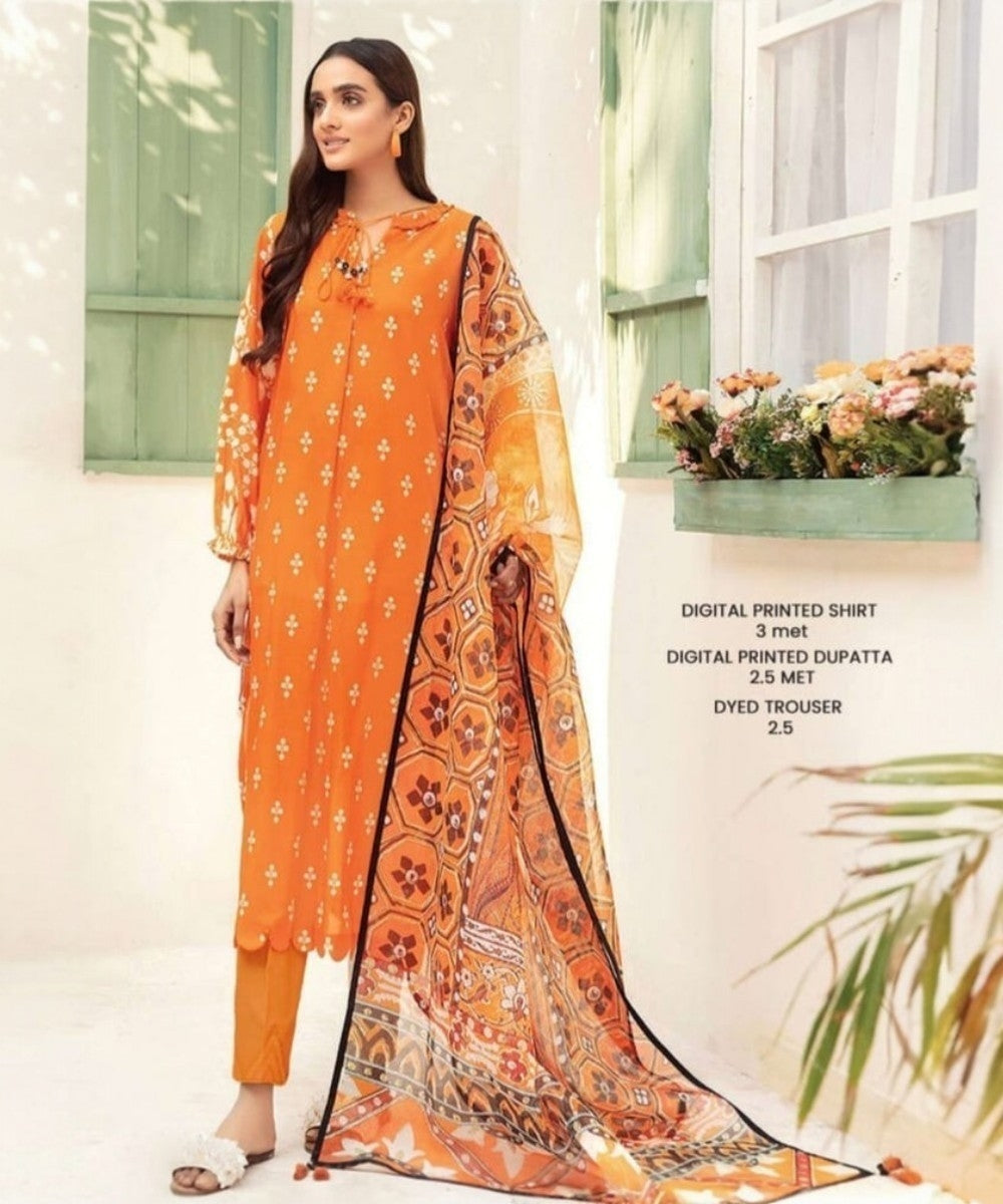 Nishat Printed Lawn Suit – Elegant Summer Wear