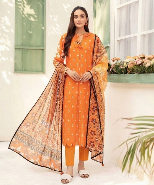 Nishat Printed Lawn Suit – Elegant Summer Wear