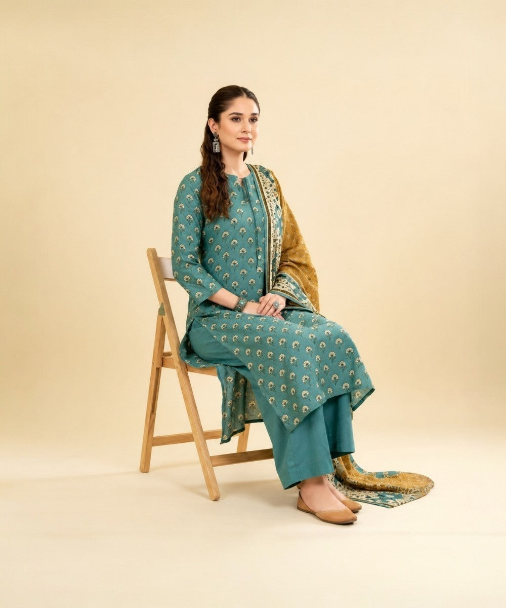 Nishat Printed Lawn Suit – Elegant Summer Wear