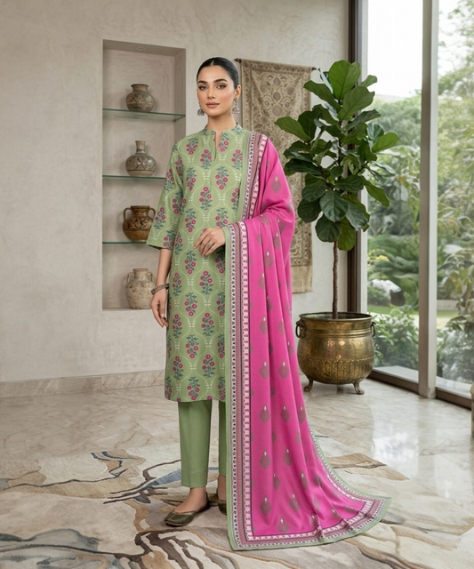 3  PIECE PRINTED LAWN SUMMER COLLECTION