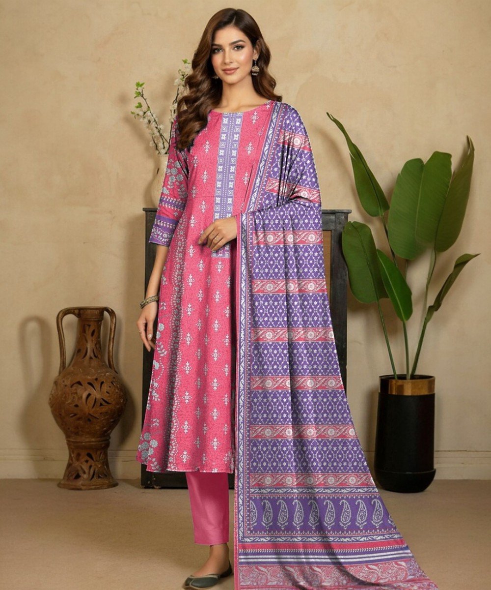 3 PIECE  PRINTED LAWN SUMMER COLLECTION