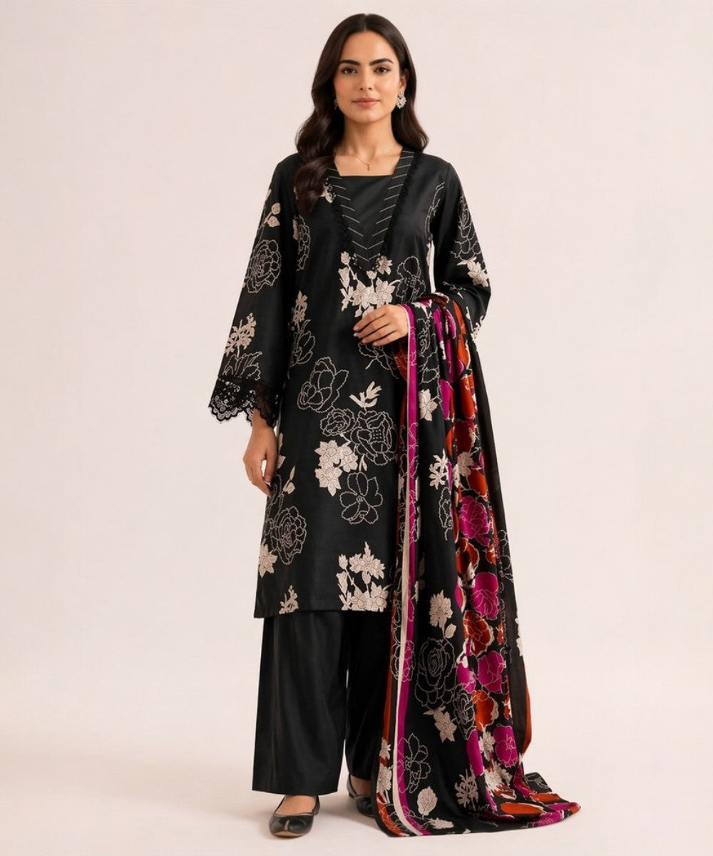 Nishat Printed Lawn Suit – Elegant Summer Wear