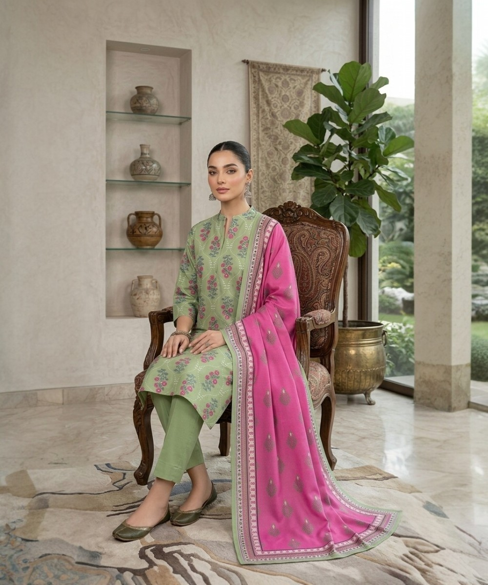 3  PIECE PRINTED LAWN SUMMER COLLECTION