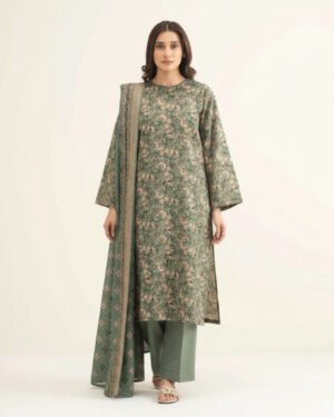 SAPPHIRE 3 PIECE LAWN SUIT FOR SUMMER