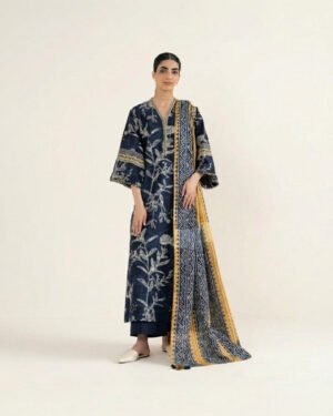 Sapphire Printed Lawn Suit – Elegant Summer Collection