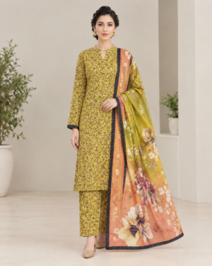 Khaadi 3 Piece Unstitched Khaddar Suit | Women’s Winter Collection