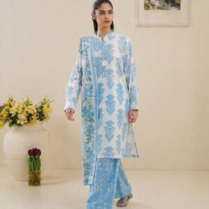 3 PIECE Beechtree Lawn Suit – Elegant Summer Collection