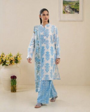 3 PIECE Beechtree Lawn Suit – Elegant Summer Collection